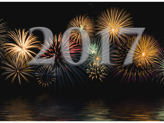 fireworks over water